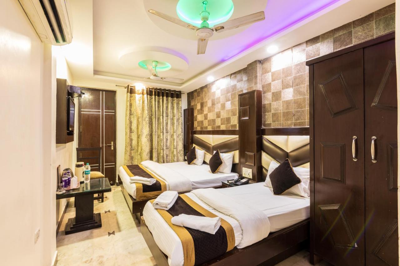 Hotel Grand Shyam- In Front Of New Delhi Railway Station-Couple Friendly Nowe Delhi Zewnętrze zdjęcie
