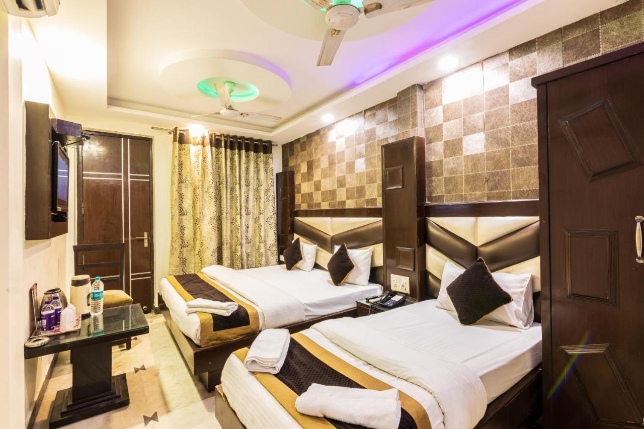 Hotel Grand Shyam- In Front Of New Delhi Railway Station-Couple Friendly Nowe Delhi Zewnętrze zdjęcie