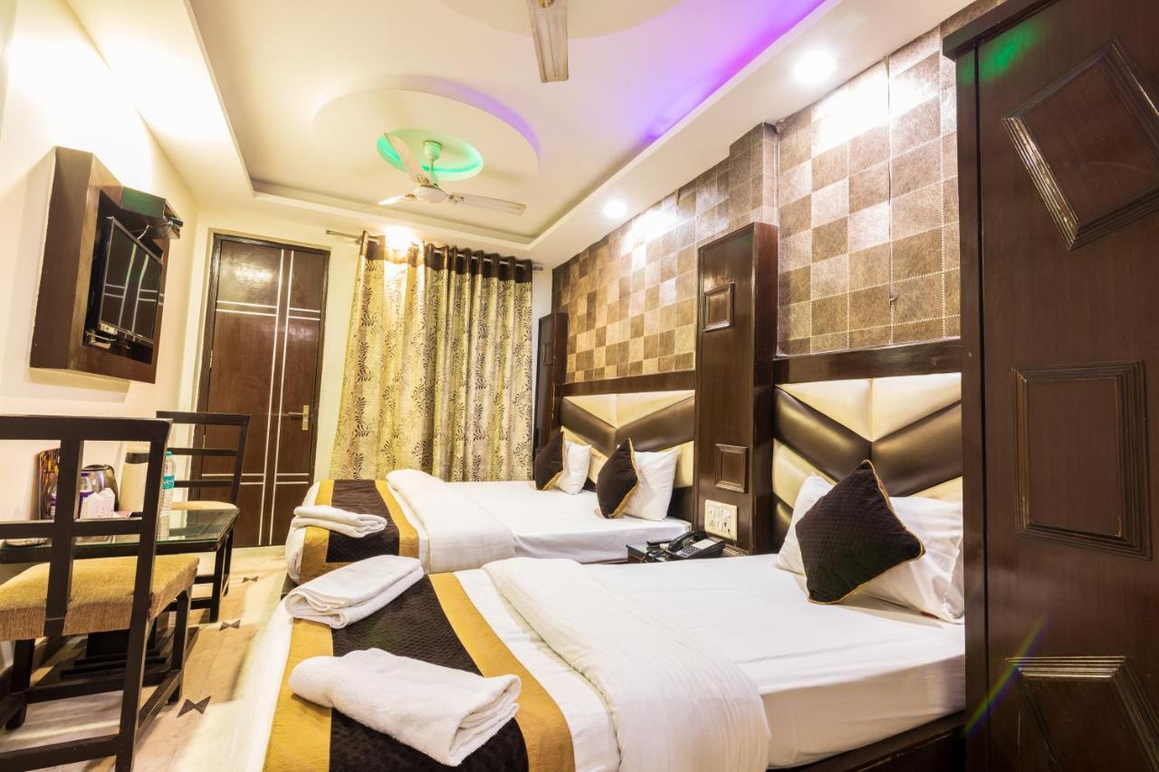 Hotel Grand Shyam- In Front Of New Delhi Railway Station-Couple Friendly Nowe Delhi Zewnętrze zdjęcie