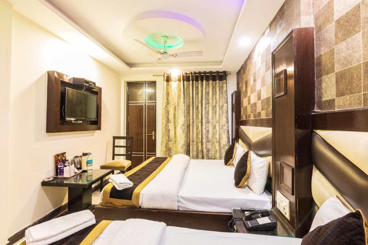 Hotel Grand Shyam- In Front Of New Delhi Railway Station-Couple Friendly Nowe Delhi Zewnętrze zdjęcie